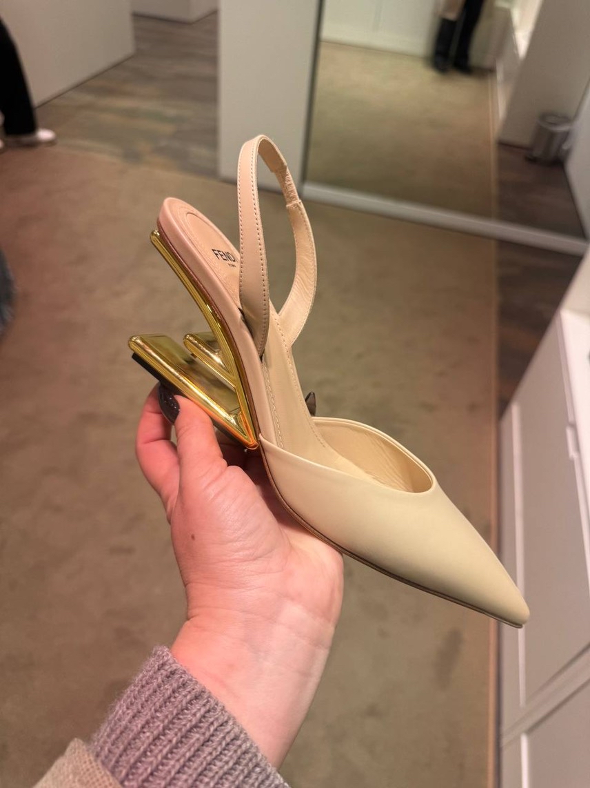 FENDI Sandals front view - Women's luxury Shoes