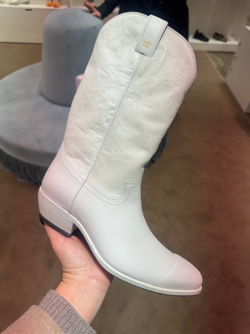 FENDI Boots side view - Women's luxury Shoes