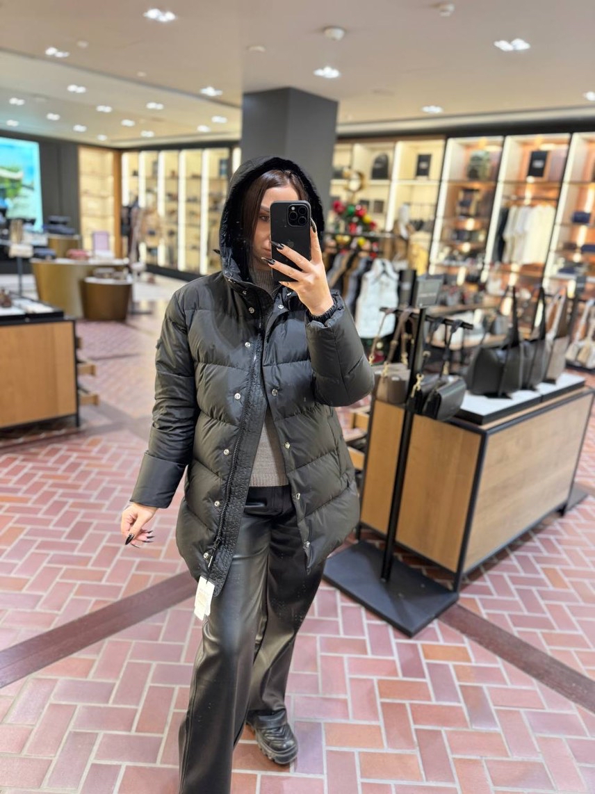 COACH Down jacket side view - Women's luxury Clothes