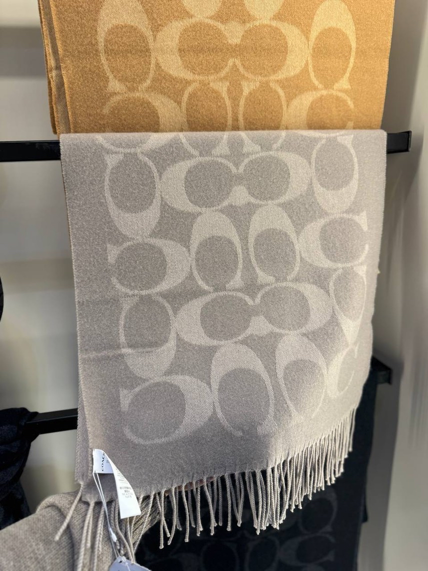 COACH Scarves side view - Women's luxury Accessories
