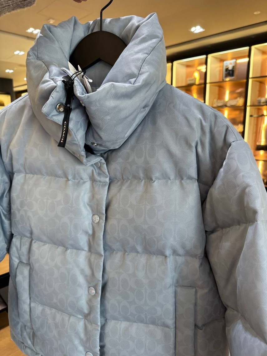 COACH Down jacket side view - Women's luxury Clothes