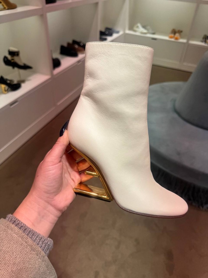 FENDI Boots front view - Women's luxury Shoes