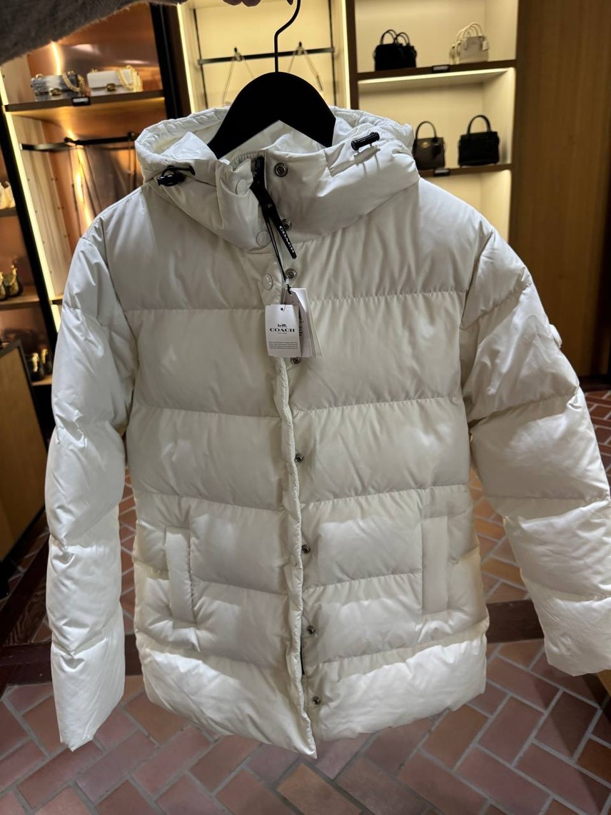 COACH Down jacket side view - Women's luxury Clothes
