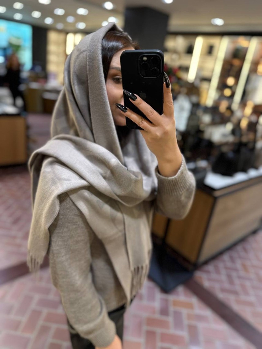 COACH Scarves side view - Women's luxury Accessories