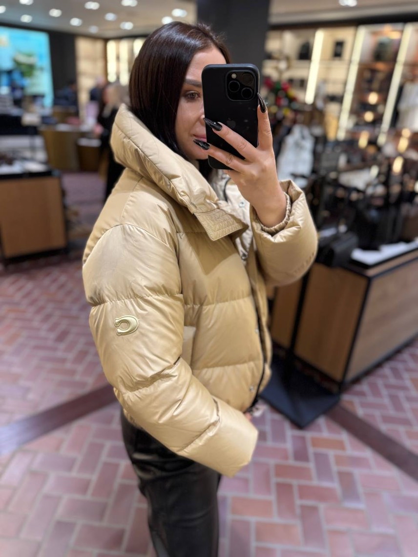 COACH Down jacket side view - Women's luxury Clothes