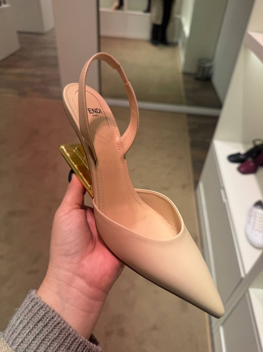 FENDI Sandals side view - Women's luxury Shoes