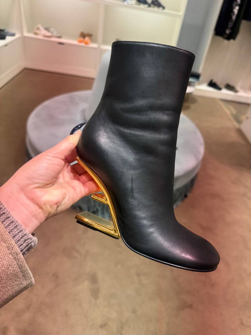 FENDI Boots front view - Women's luxury Shoes