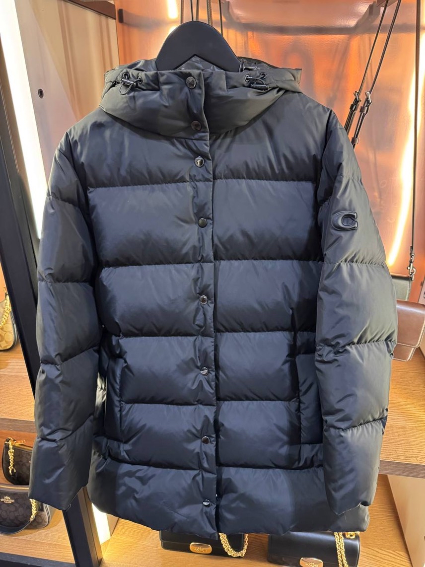 COACH Down jacket side view - Women's luxury Clothes
