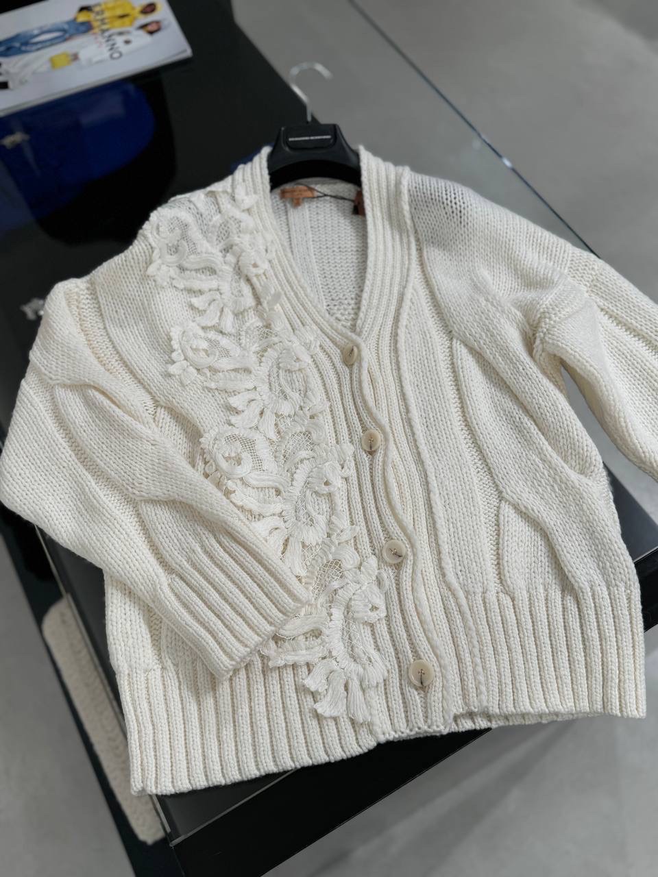ERMANNO SCERVINO Cardigans front view - Women's luxury Clothes