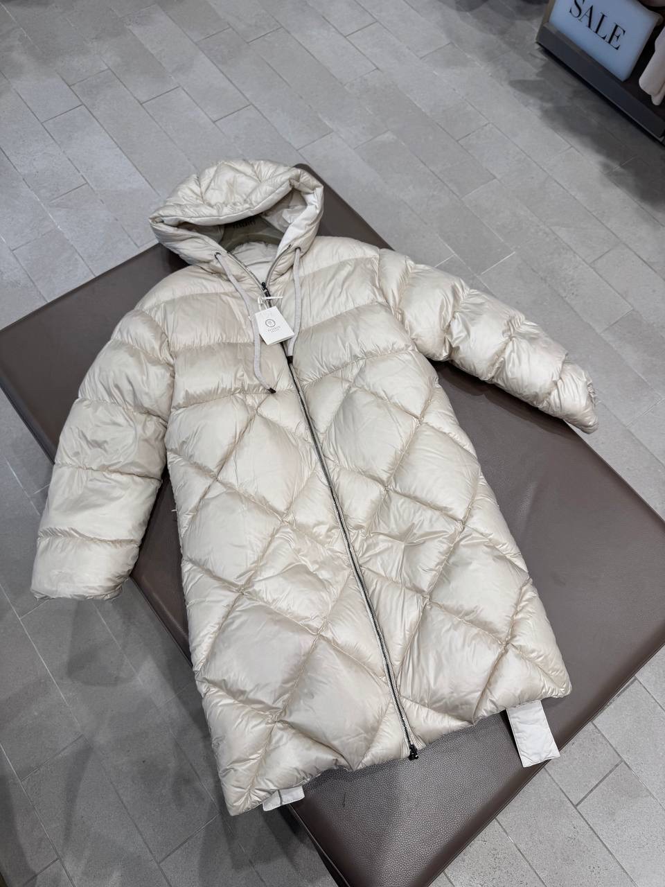 PESERICO Down jacket front view - Women's luxury Clothes