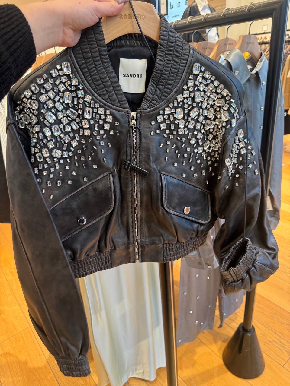 SANDRO Jackets front view - Women's luxury Clothes