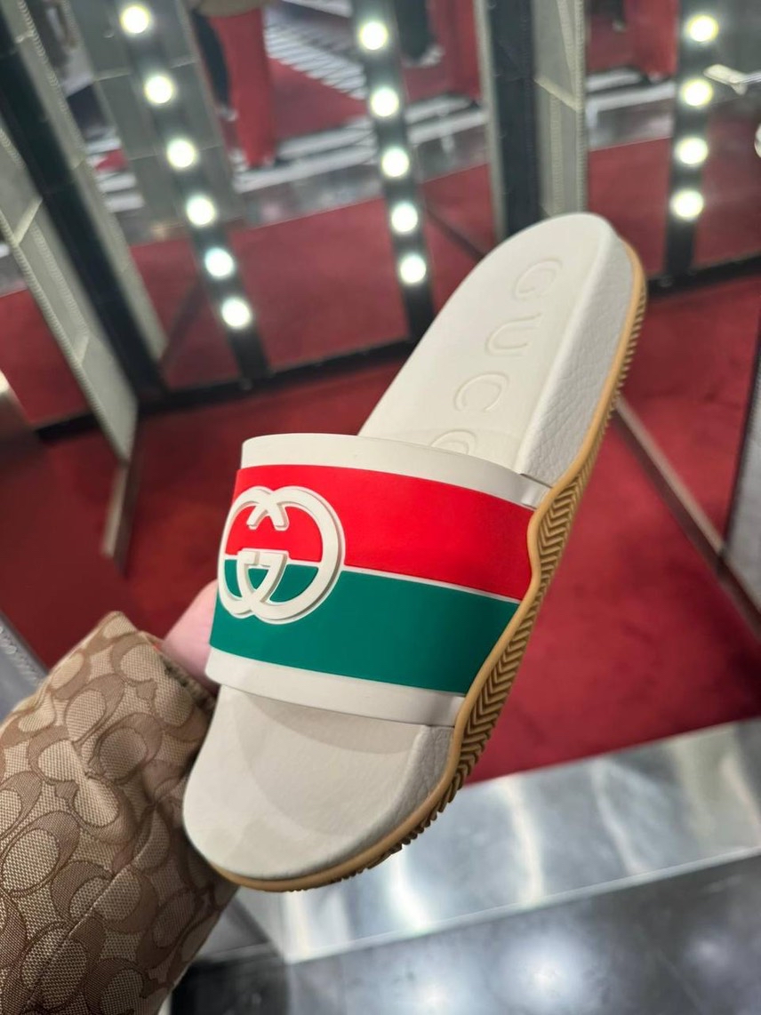 GUCCI Slides side view - Women's luxury Shoes