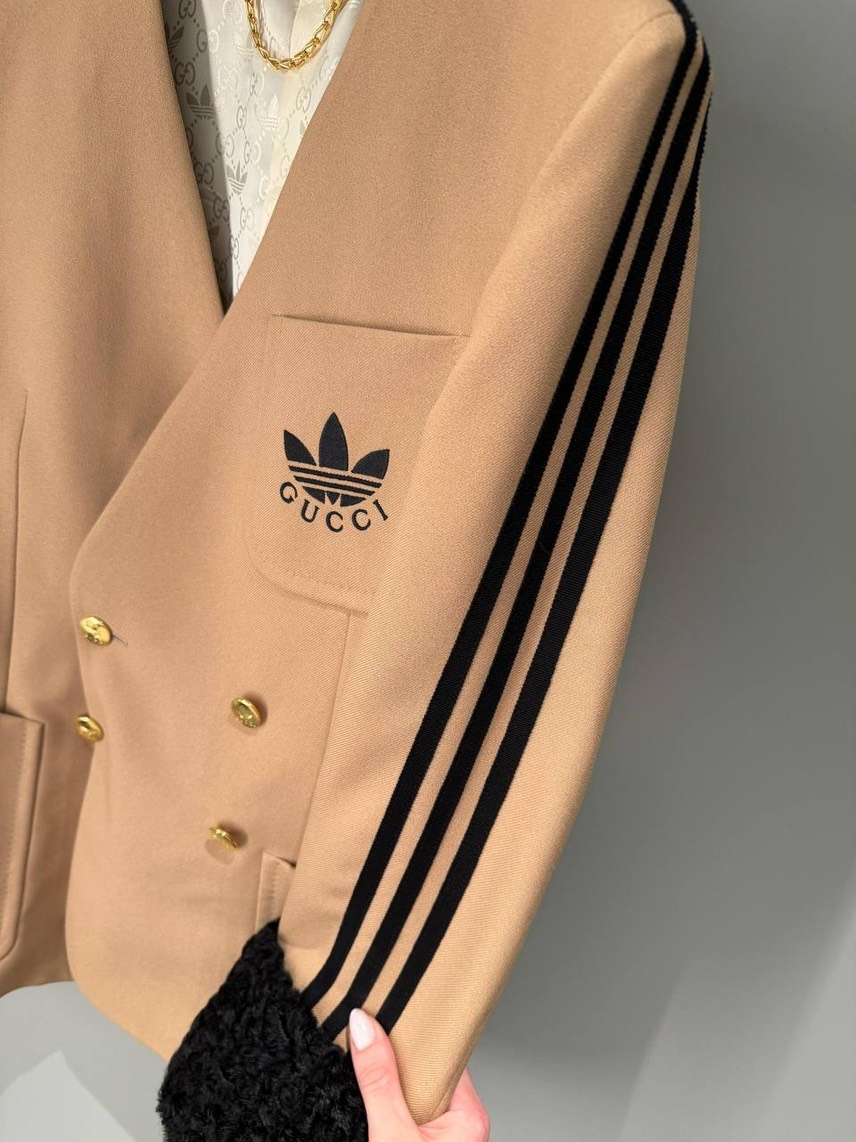 GUCCI X ADIDAS Jackets side view - Women's luxury Clothes