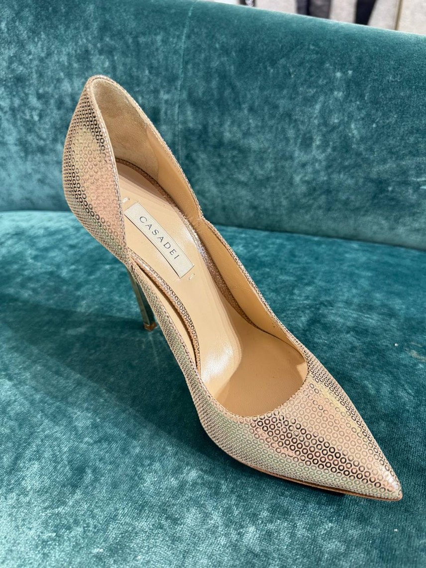 CASADEI Pumps side view - Women's luxury Shoes