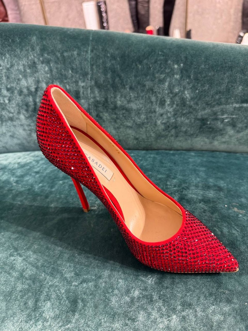 CASADEI Pumps side view - Women's luxury Shoes