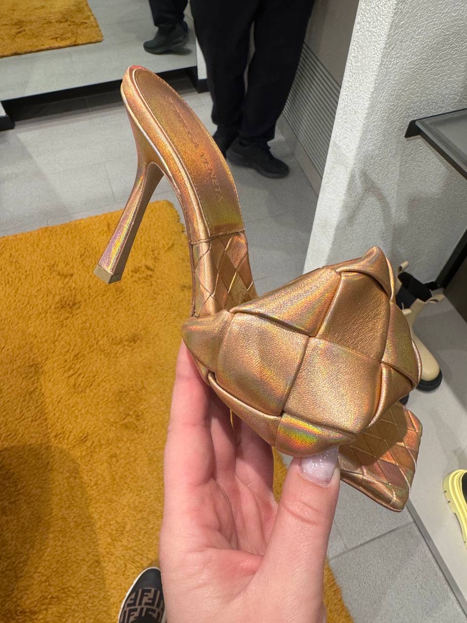 BOTTEGA VENETA Sandals front view - Women's luxury Shoes