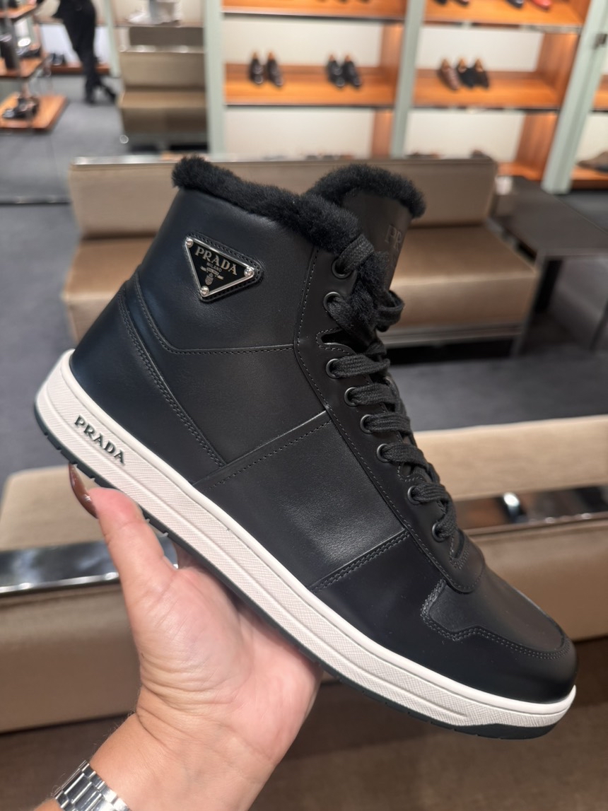 PRADA Sneakers front view - Men's luxury Shoes