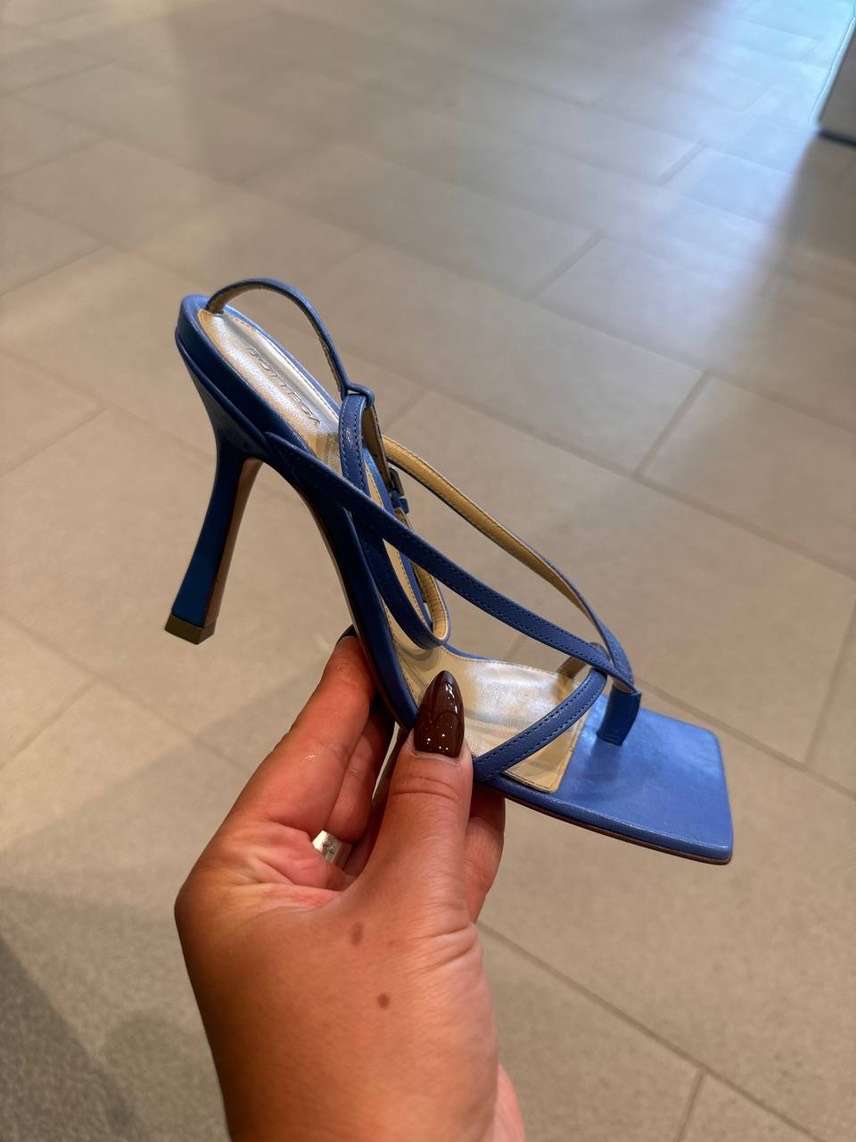 BOTTEGA VENETA Slides front view - Women's luxury Shoes