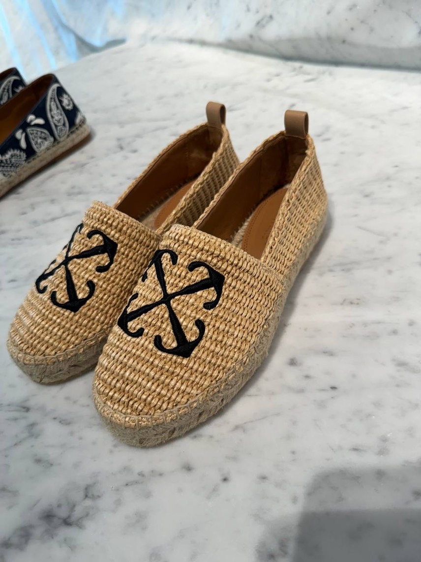 OFF-WHITE Espadrilles front view - Women's luxury Shoes