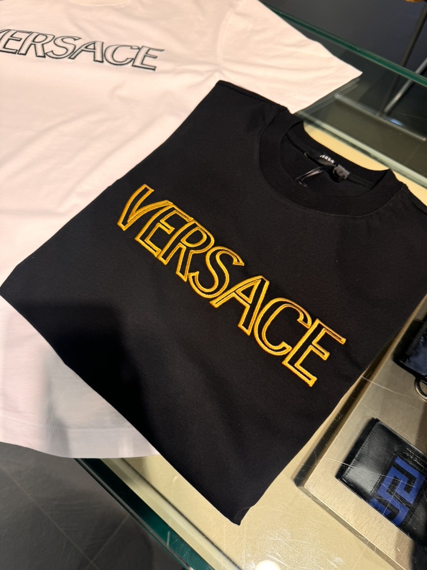 VERSACE T-shirt and Polo side view - Men's luxury Clothes