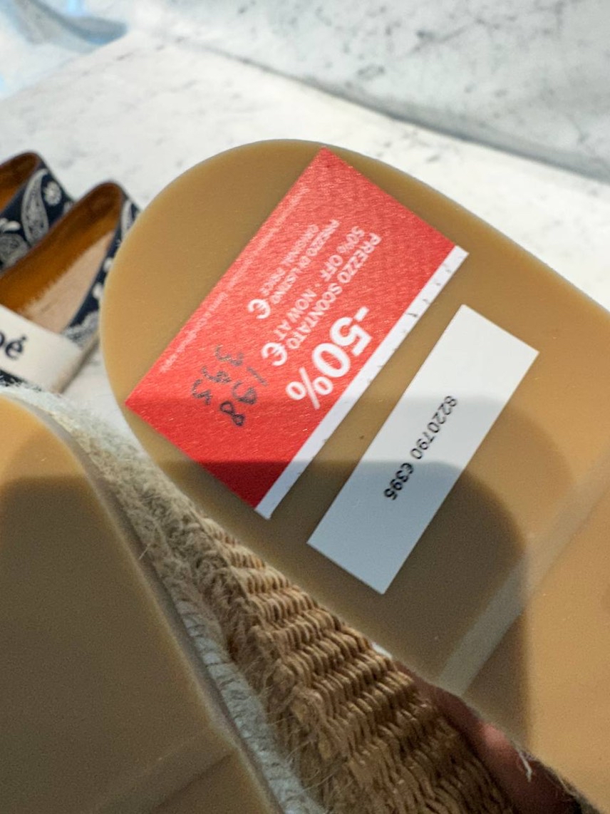 OFF-WHITE Espadrilles side view - Women's luxury Shoes