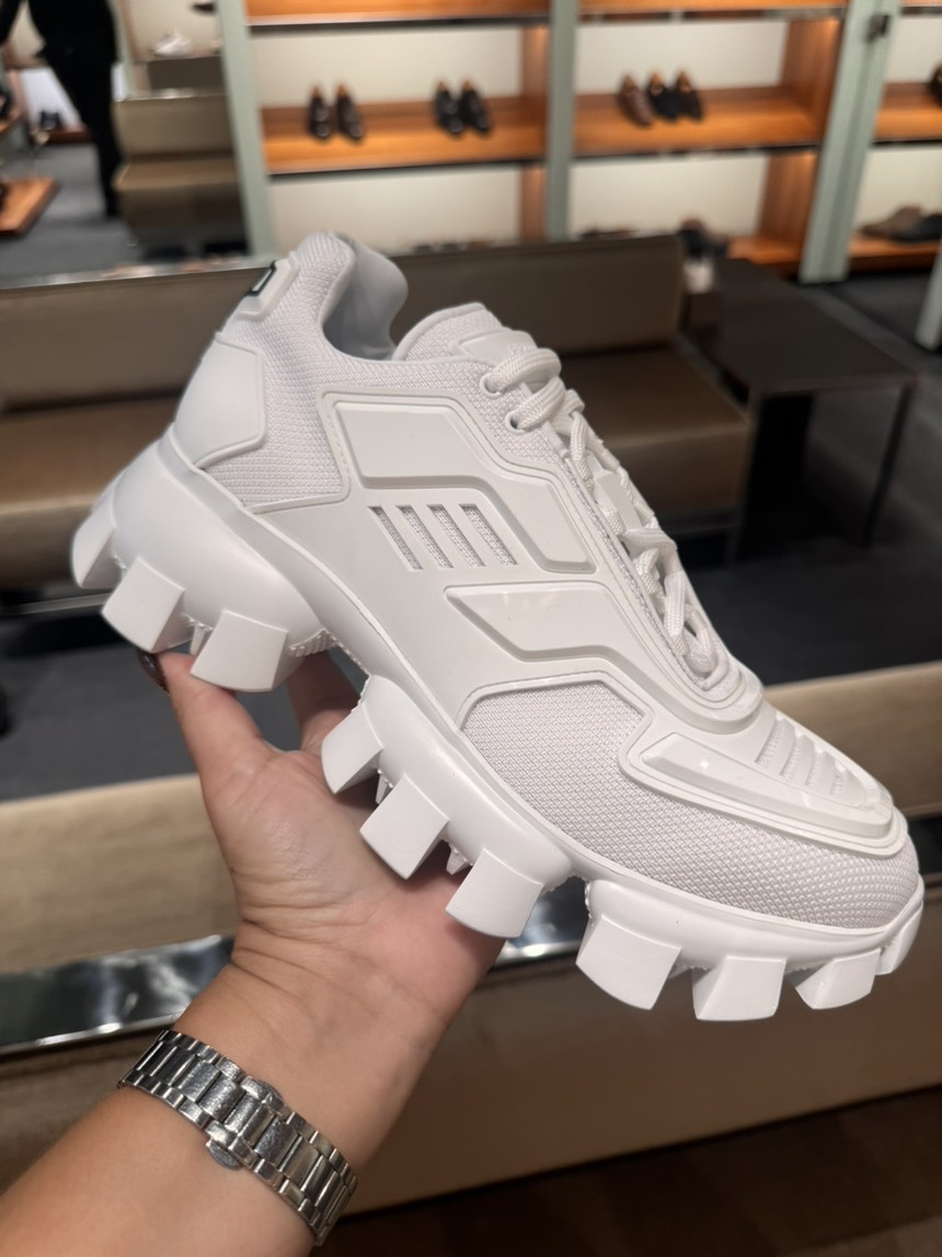PRADA Sneakers front view - Men's luxury Shoes