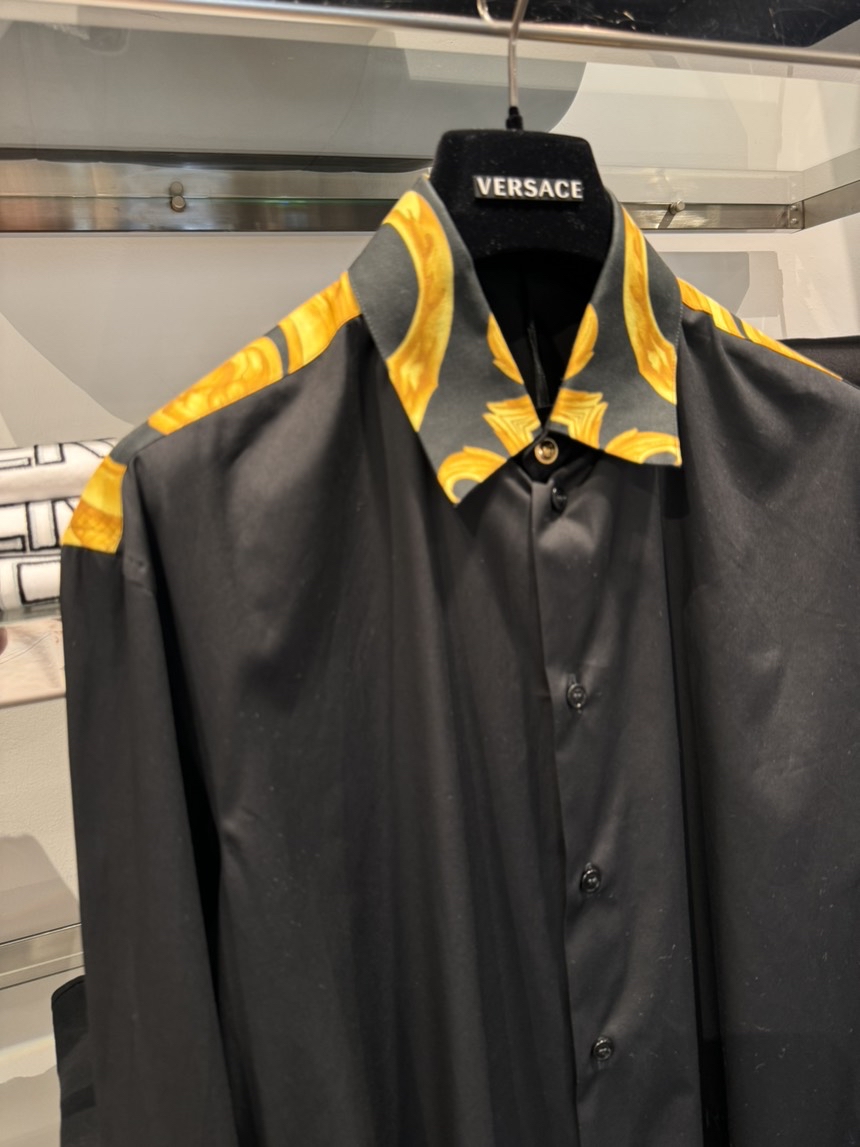 VERSACE Shirts side view - Men's luxury Clothes
