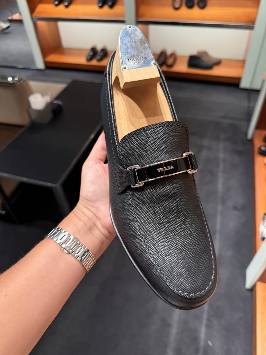PRADA Mules front view - Men's luxury Shoes