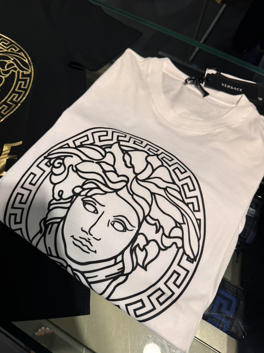 VERSACE T-shirt and Polo side view - Men's luxury Clothes