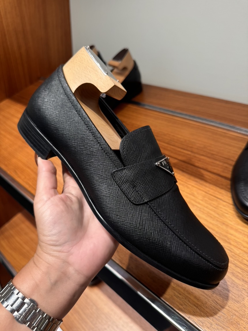 PRADA Mules side view - Men's luxury Shoes