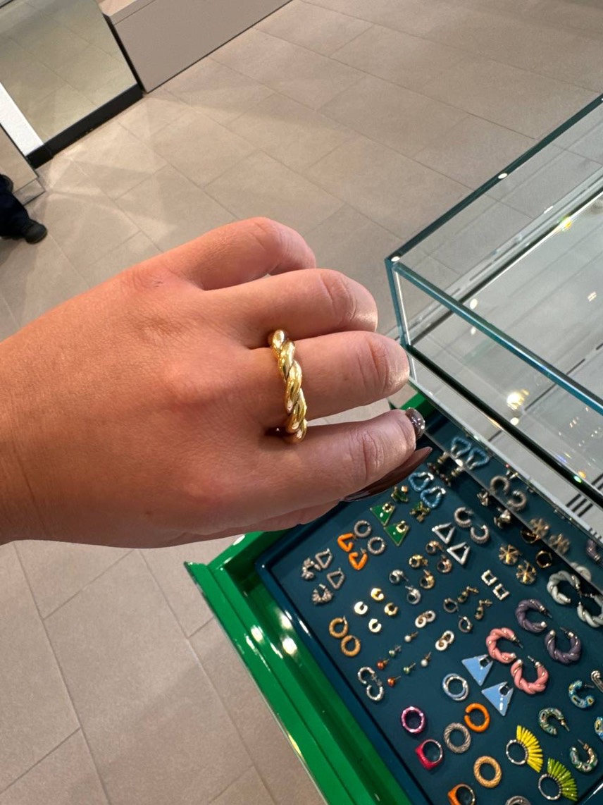 BOTTEGA VENETA Rings front view - Women's luxury Jewelry and watches