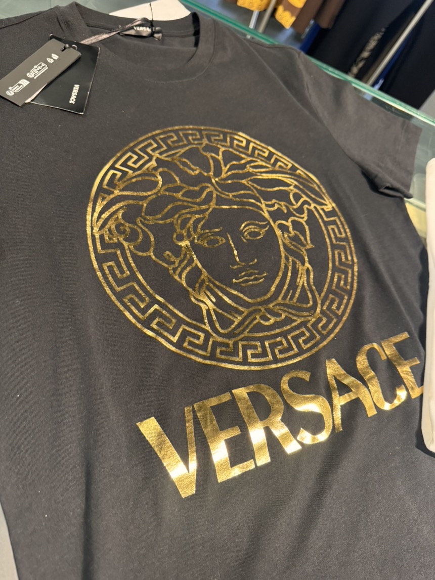 VERSACE T-shirt and Polo side view - Men's luxury Clothes