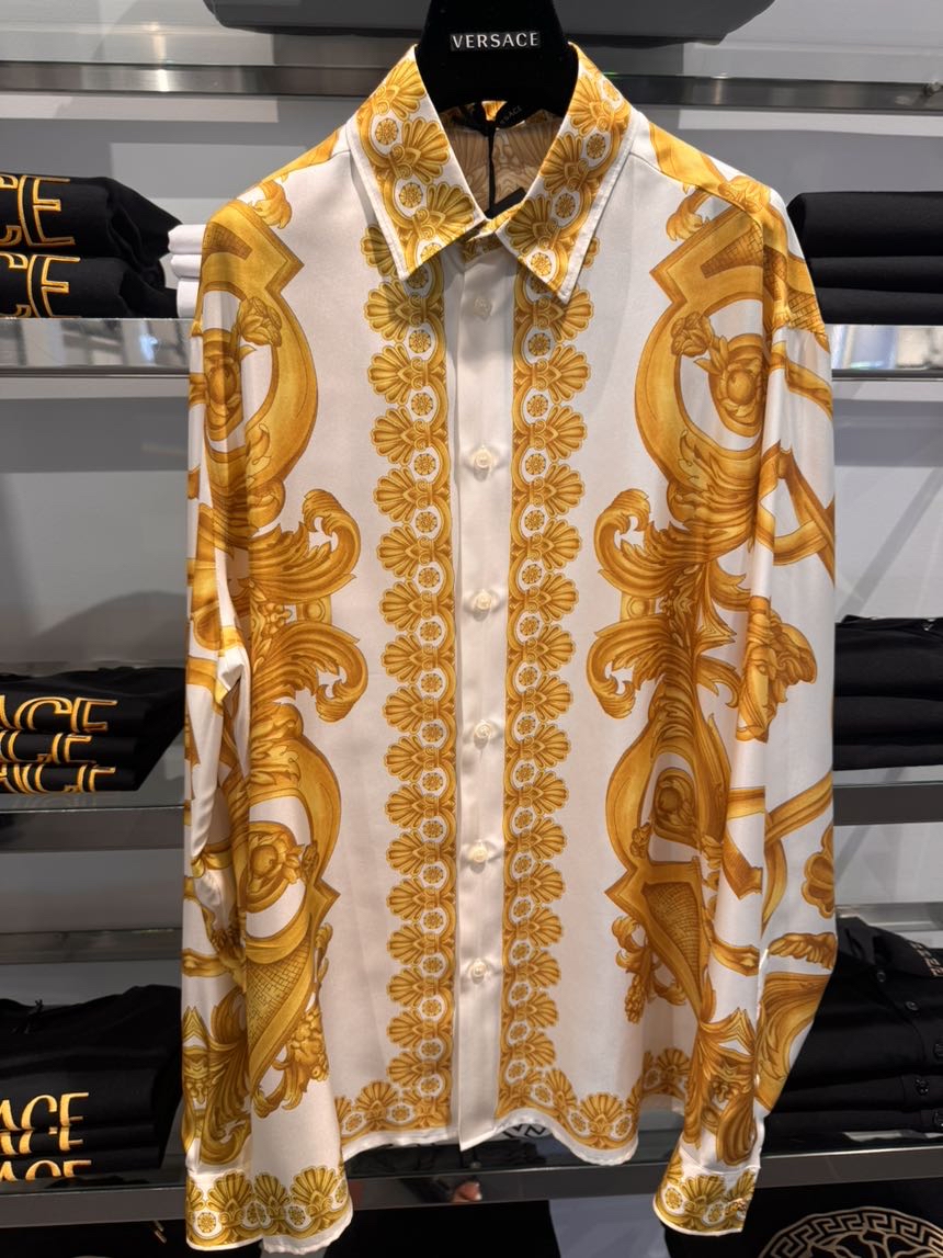 VERSACE Shirts front view - Men's luxury Clothes