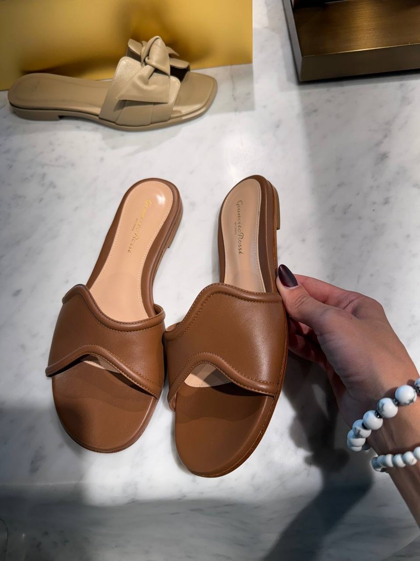 GIANVITO ROSSI Slides side view - Women's luxury Shoes