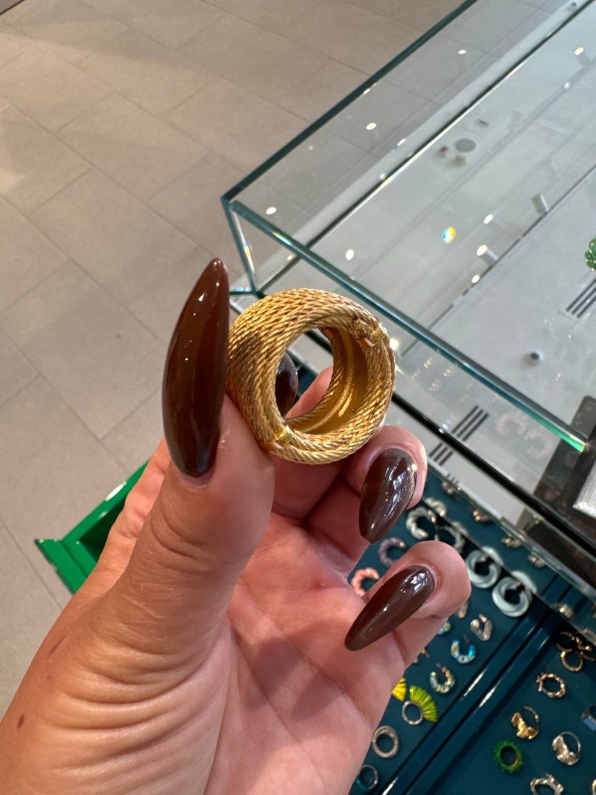 BOTTEGA VENETA Rings front view - Women's luxury Jewelry and watches