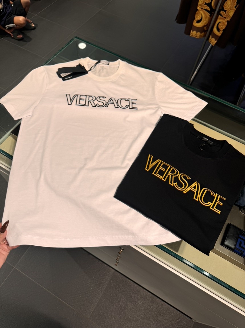 VERSACE T-shirt and Polo front view - Men's luxury Clothes