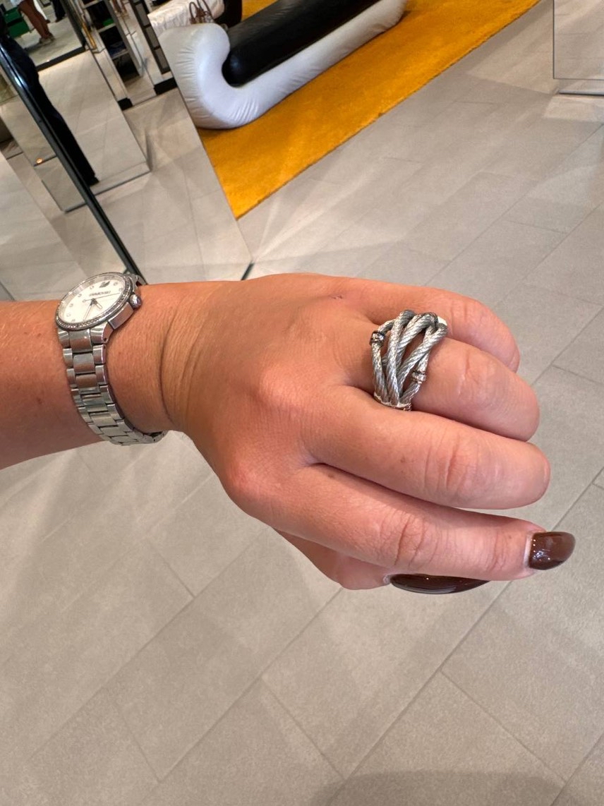 BOTTEGA VENETA Rings front view - Women's luxury Jewelry and watches