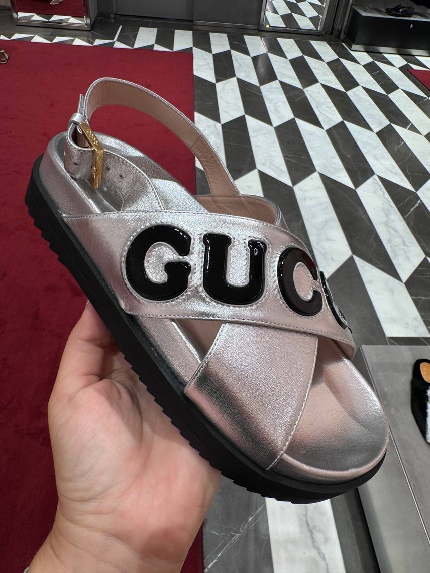 GUCCI Sandals front view - Women's luxury Shoes