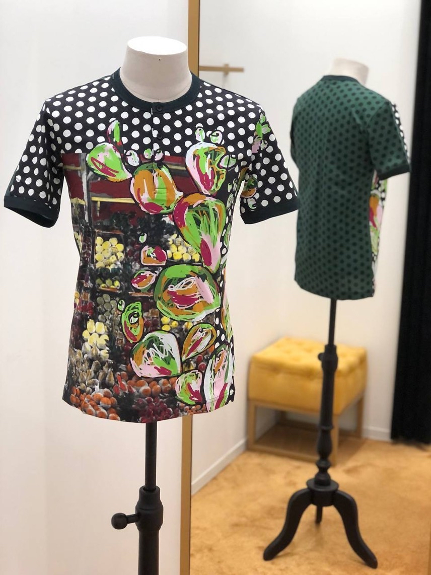 DOLCE & GABBANA T-shirt and Polo front view - Men's luxury Clothes