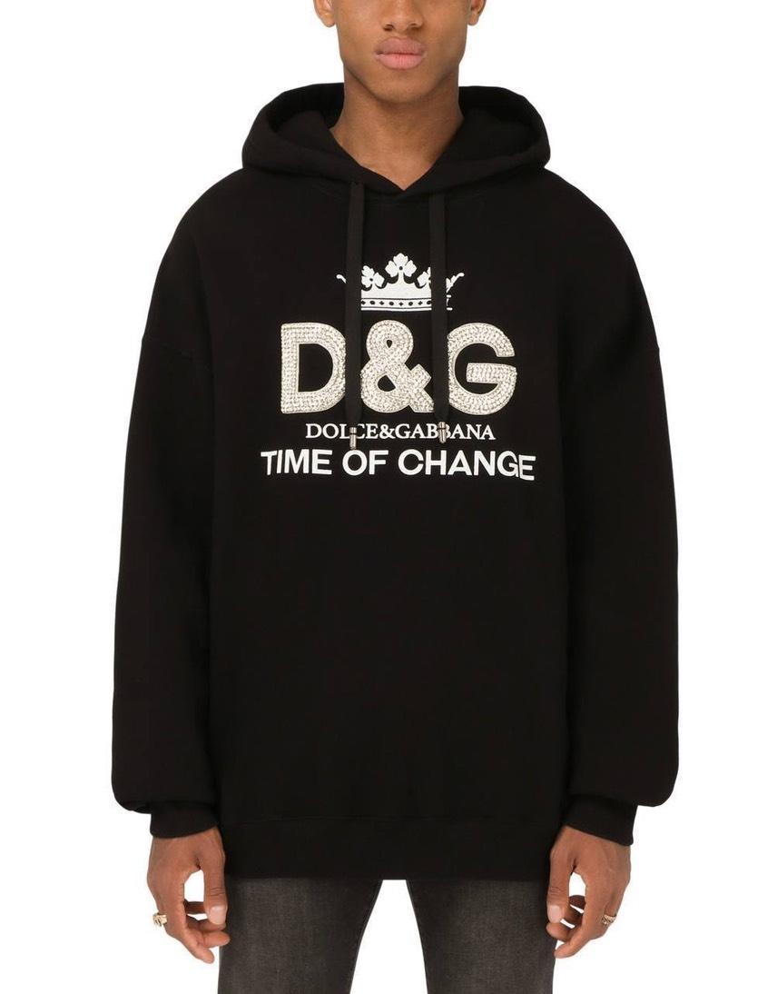 DOLCE & GABBANA Hoodies side view - Men's luxury Clothes