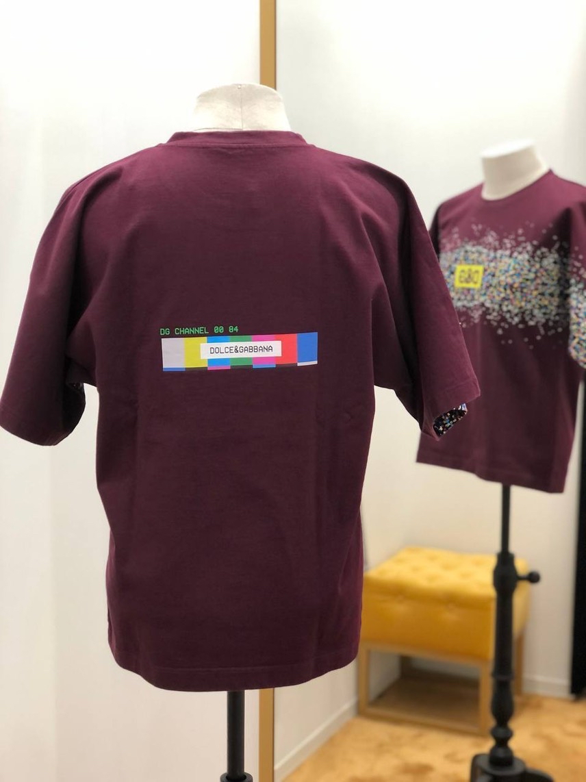 DOLCE & GABBANA T-shirt and Polo side view - Men's luxury Clothes