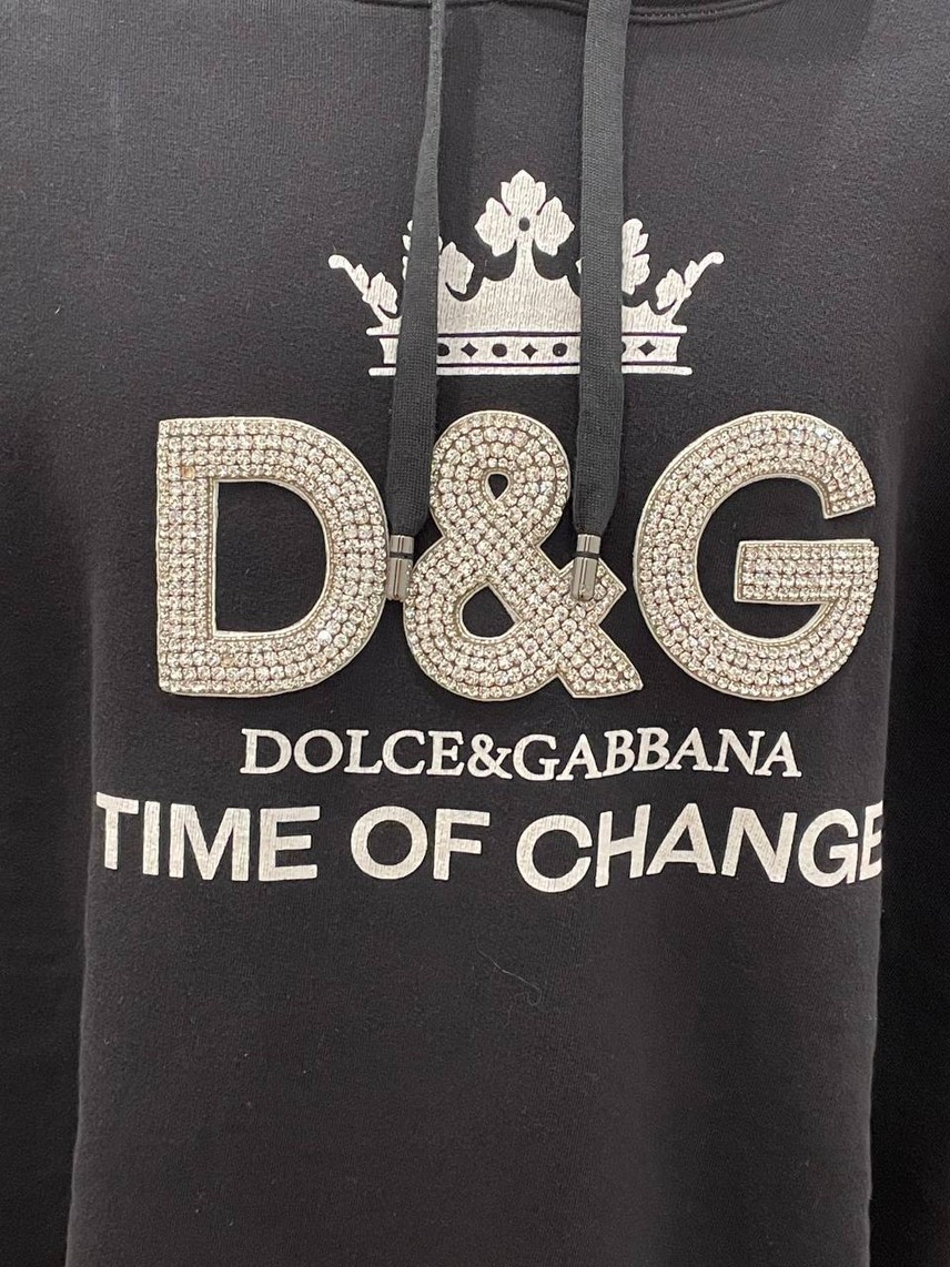 DOLCE & GABBANA Hoodies side view - Men's luxury Clothes