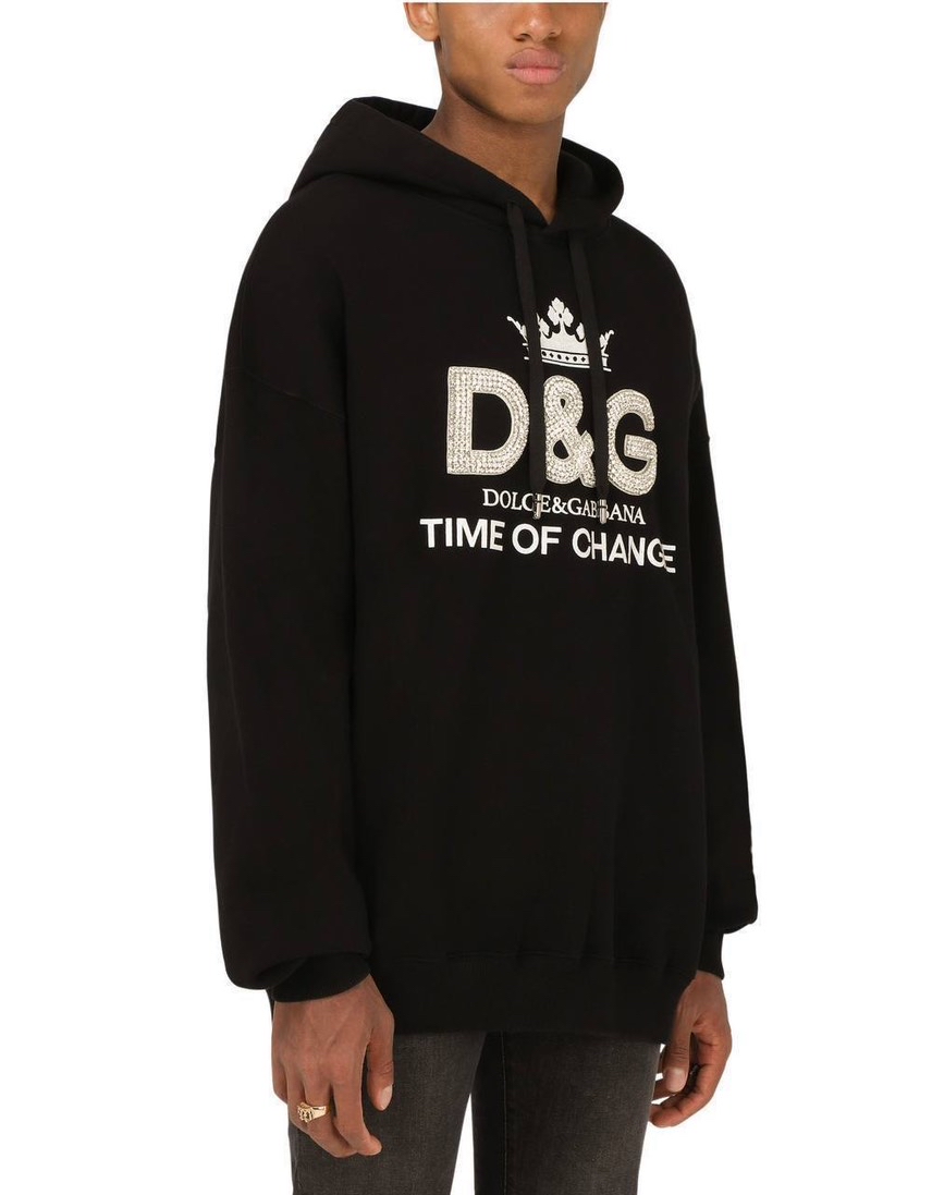 DOLCE & GABBANA Hoodies side view - Men's luxury Clothes