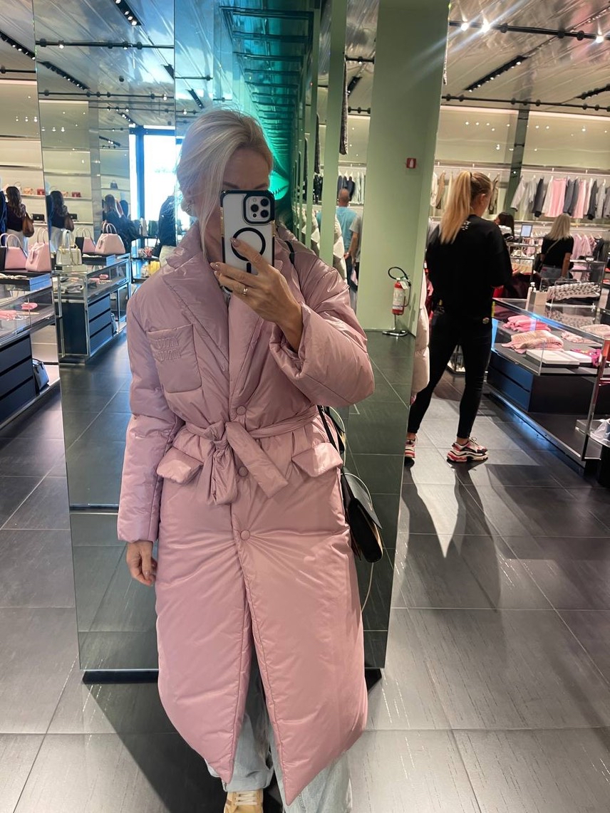 MIU MIU Coats side view - Women's luxury Clothes