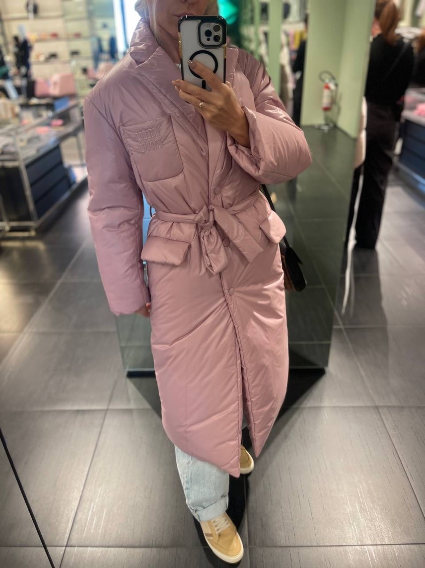 MIU MIU Coats side view - Women's luxury Clothes