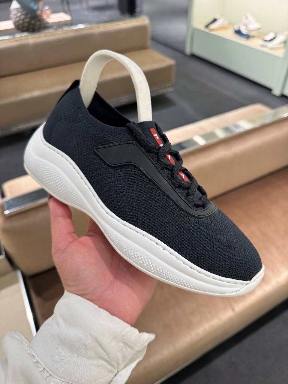 PRADA Sneakers front view - Women luxury Shoes