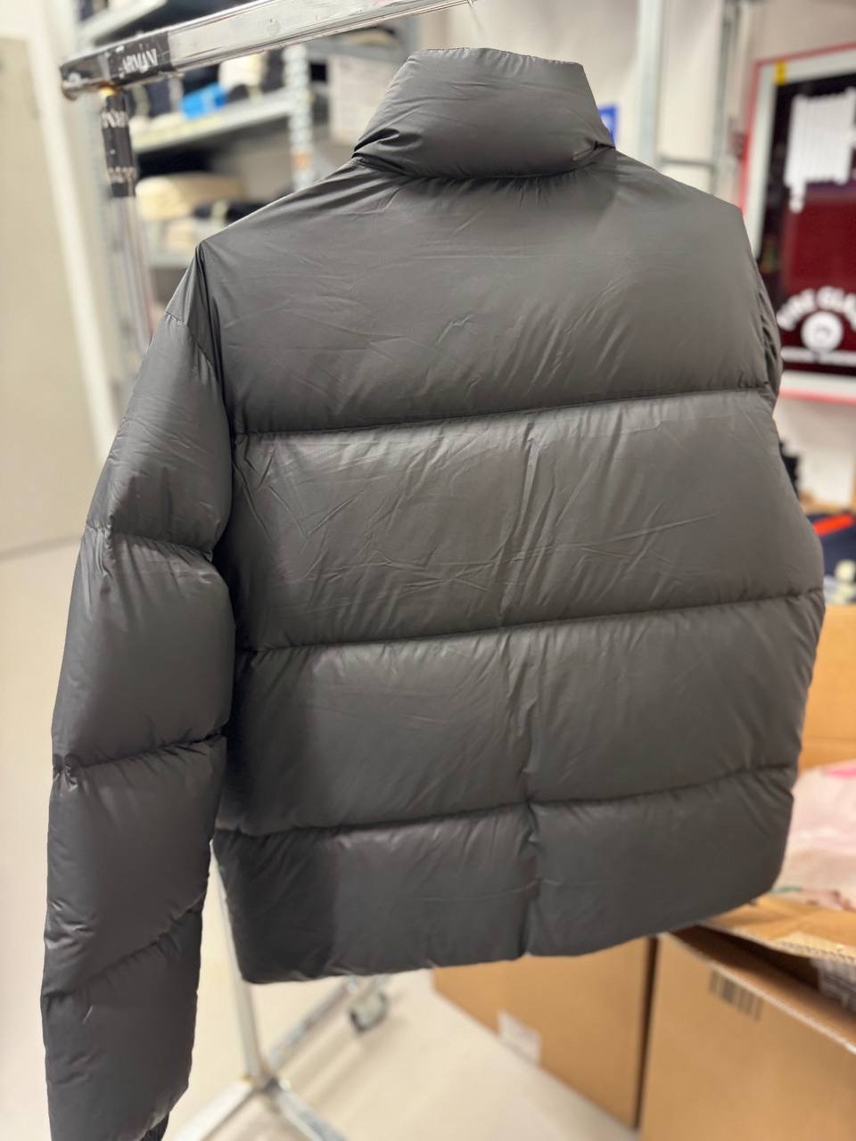 EMPORIO ARMANI Down jacket side view - Men luxury Clothes