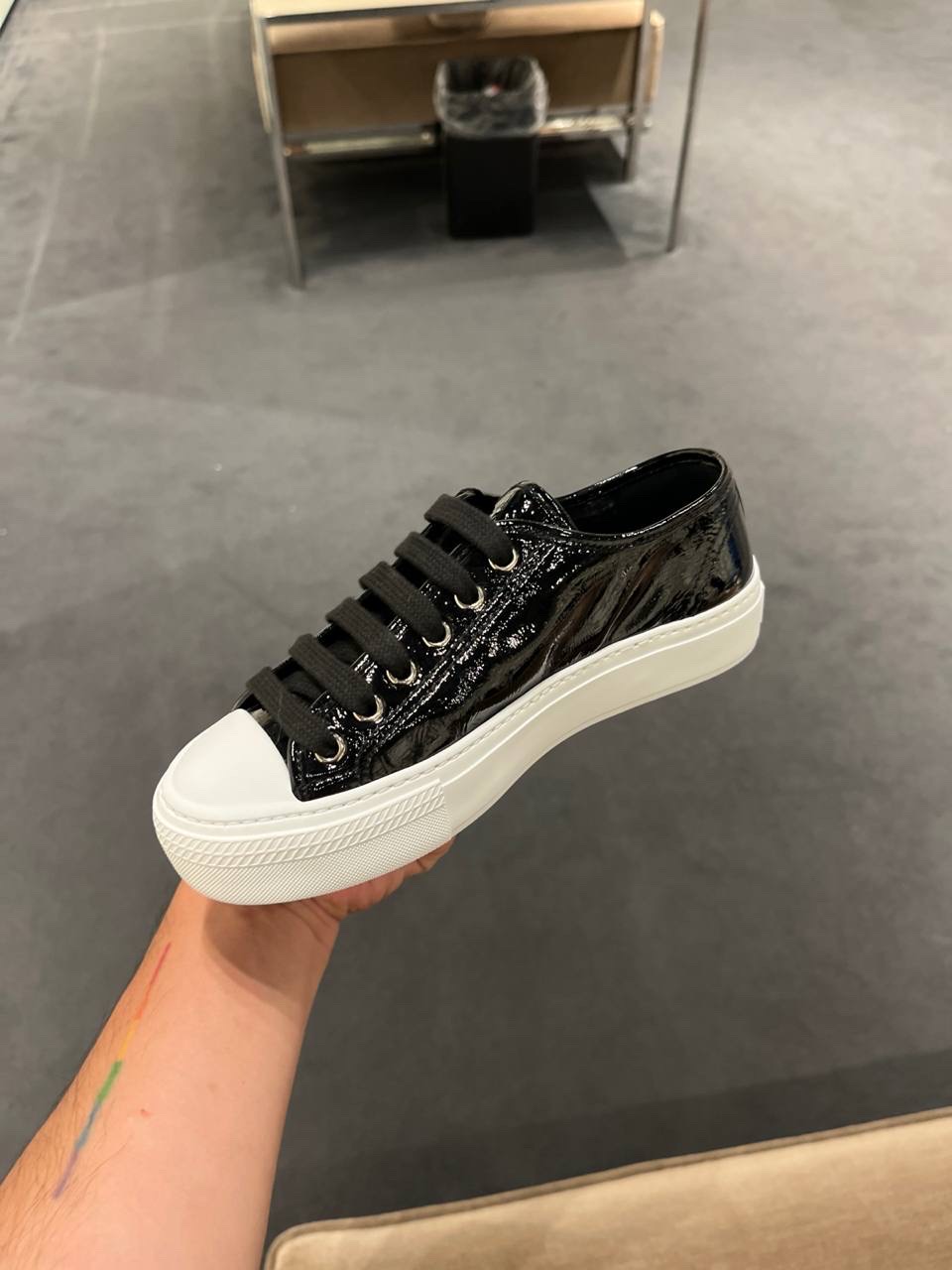 PRADA Sneakers side view - Women luxury Shoes