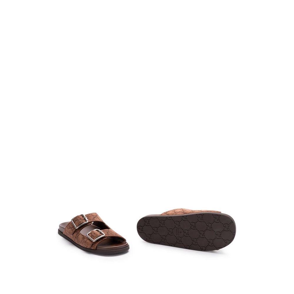 GUCCI Slides side view - Men luxury Shoes