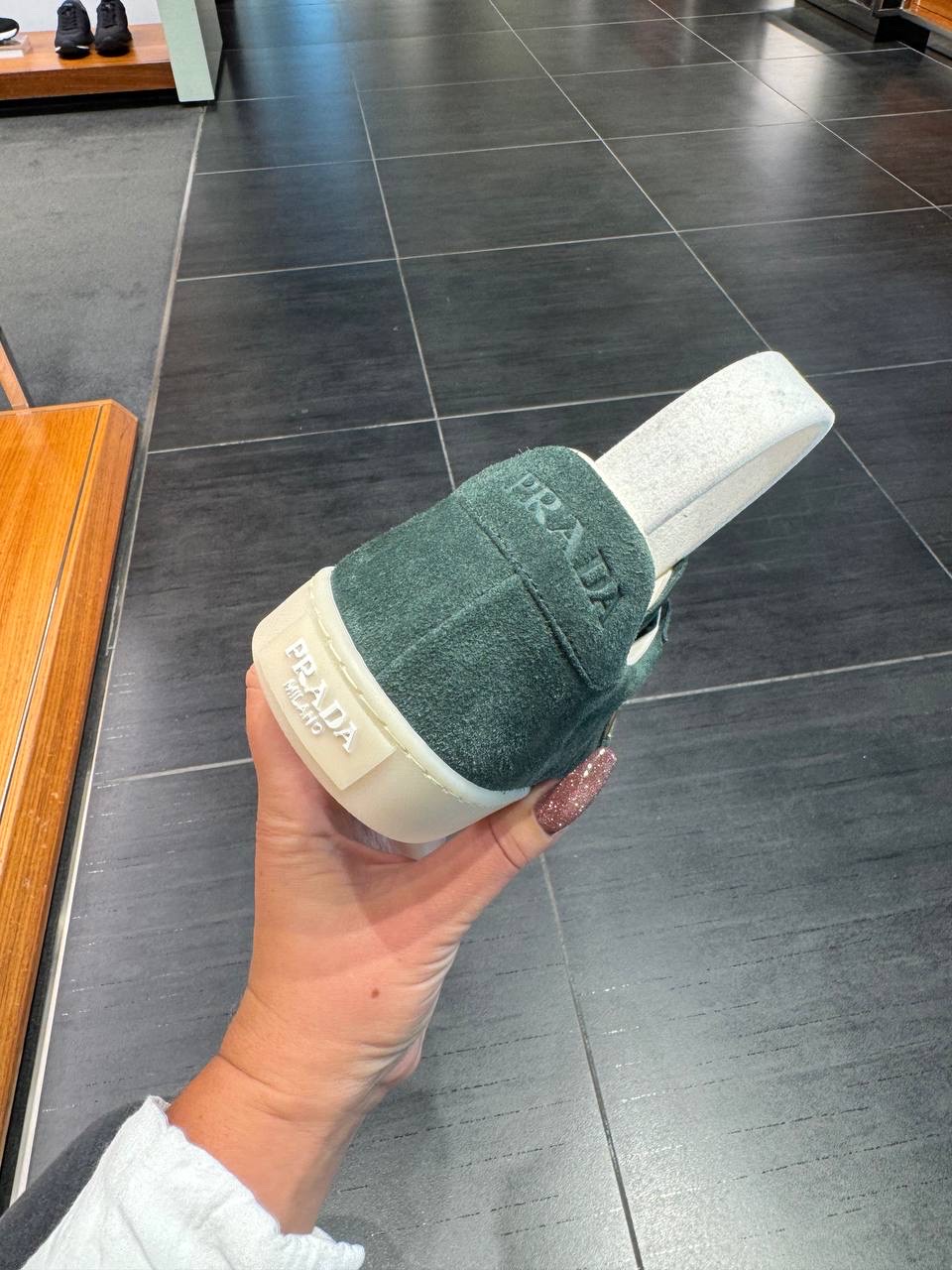 PRADA Sneakers side view - Men luxury Shoes